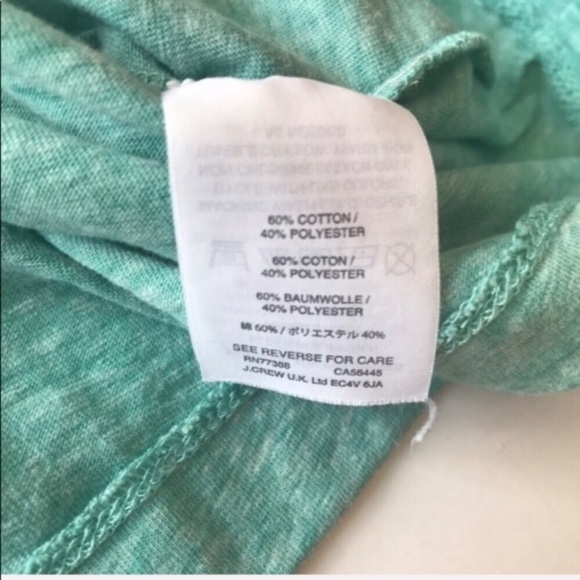 J. Crew Speckled Cotton V-Neck Size Small - Picture 5 of 7